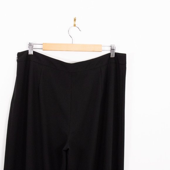 *Spanner Black Lightweight Wide Leg Pant - Picture 5 of 5